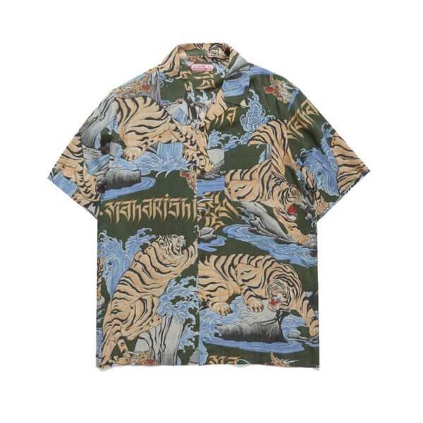 MAHARISHI Camisa Water Tiger - Olive