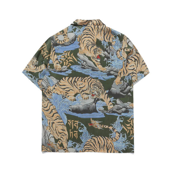 MAHARISHI Water Tiger Shirt - Olive