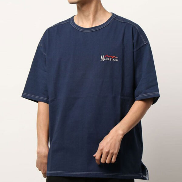 MANASTASH Vent Tee – Navy