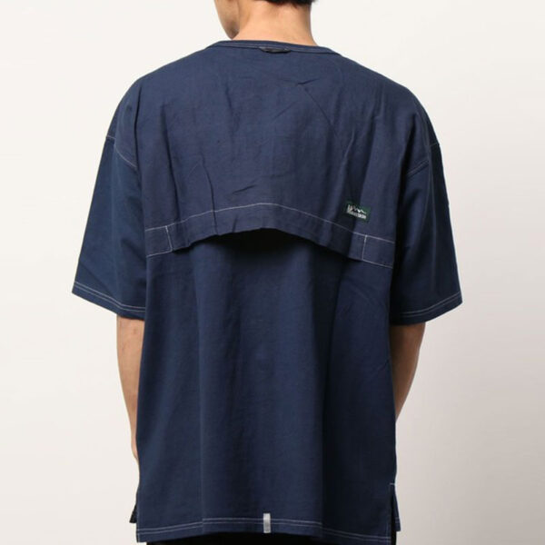 MANASTASH Vent Tee – Navy