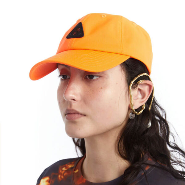 P.A.M. (Perks & Mini) Fluro Hypno Baseball Cap - Orange