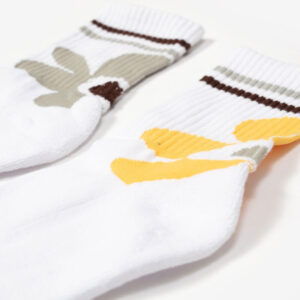 P.A.M. (Perks & Mini) Gestures Motion Socks - White