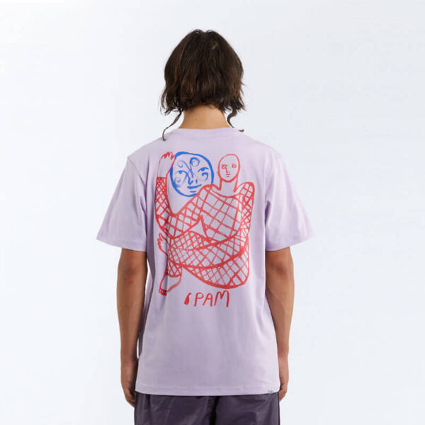 P.A.M. (Perks & Mini) Harlequin Tee - Lavender Fog