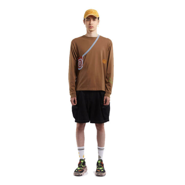 P.A.M. (Perks & Mini) Camiseta LS Neo Basho - Brown