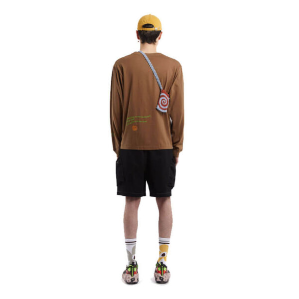 P.A.M. (Perks & Mini) Camiseta LS Neo Basho - Brown