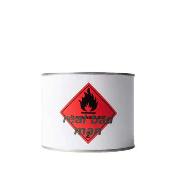 REAL BAD MAN Flammable Gas Candle - White