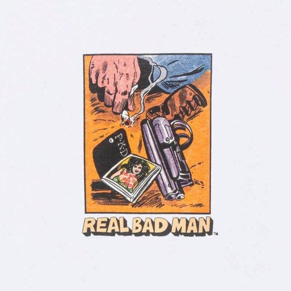 REAL BAD MAN Get Your Ass 2 Mars Tee - White