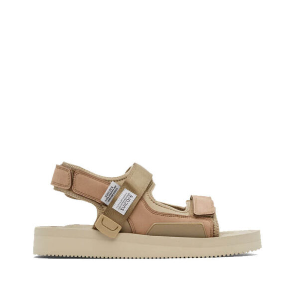 SUICOKE Was-V Sandals – Light Beige