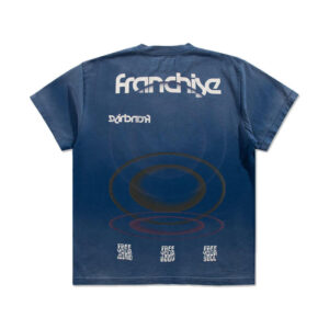 FRANCHISE Free Your Mind Tee - Washed Blue