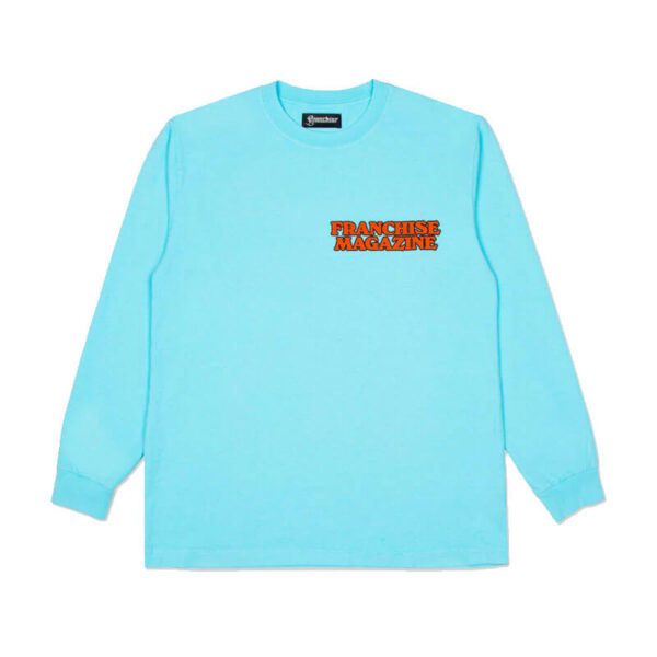 FRANCHISE Lift LS Tee - Light Blue