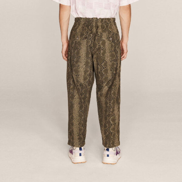 YMC Dum Dum Trousers - Snakeskin Green