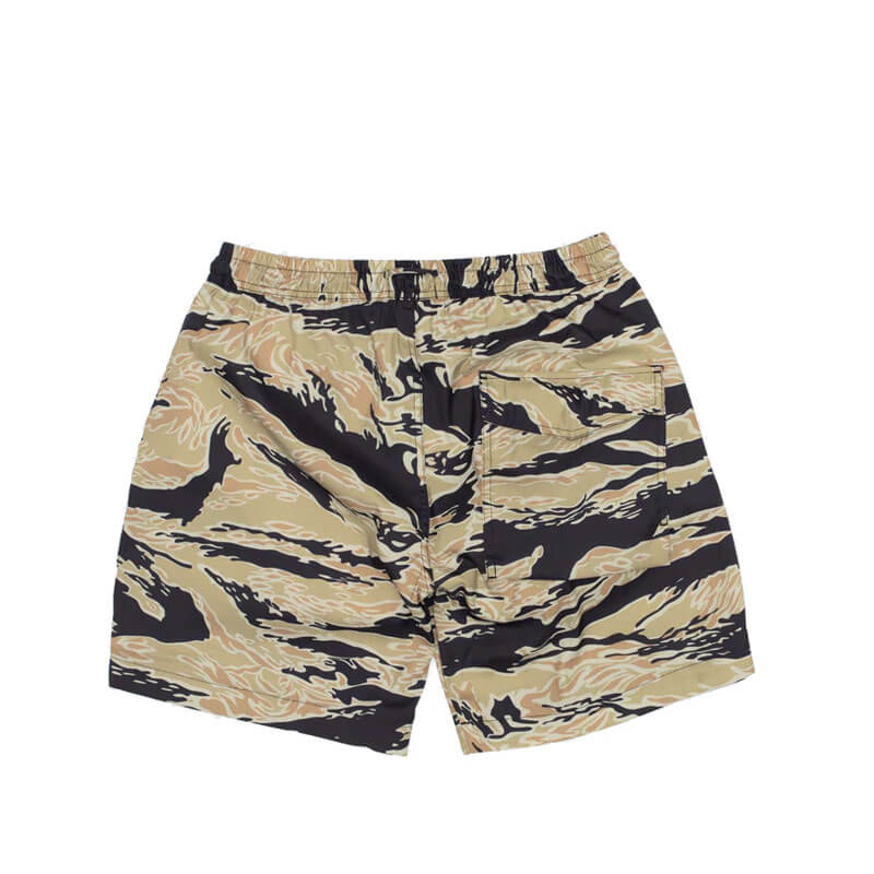 Striped Camo Swim Shorts