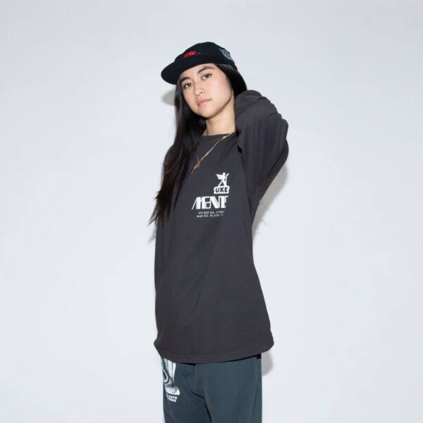 Art World LS Tee - Washed Black