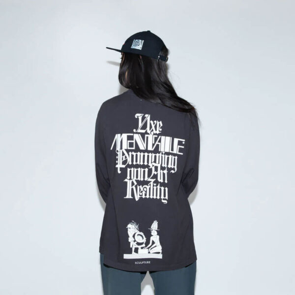 Art World LS Tee - Washed Black