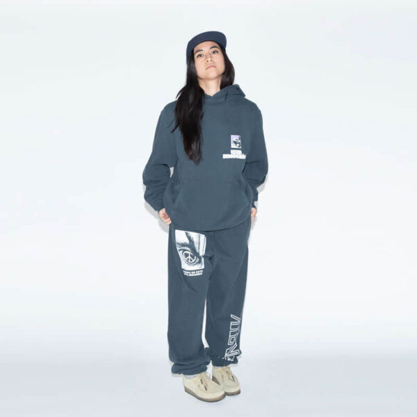 Ukse Mentale Sweatpants - Washed Black