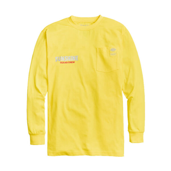DICKIES x NYS It's True What They Say LS Tee - Yellow