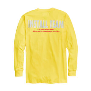 DICKIES x NYS It's True What They Say LS Tee - Yellow