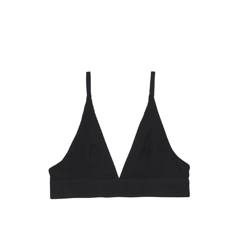 BASERANGE Triangle Bra - Black | TheRoom Barcelona