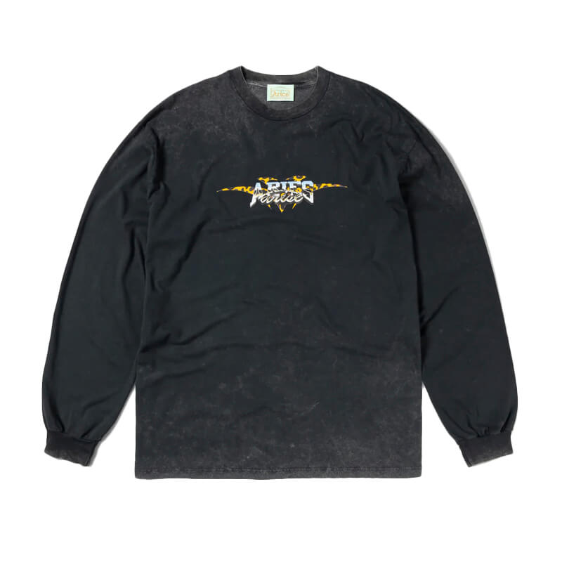 ARIES Chrome Desert LS Tee - Acid Wash | TheRoom Barcelona