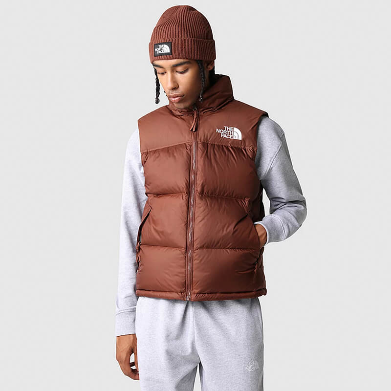 THE NORTH FACE 1996 Retro Nuptse Vest - Dark Oak | TheRoom