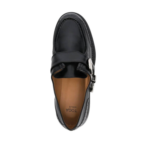 TOGA_BUCKLELEATHERLOAFER_BLK4