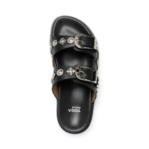 TOGA_BUCKLESANDALS_BLK2