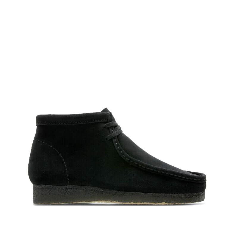 CLARKS ORIGINALS Wallabee Boots - Black | TheRoom Barcelona
