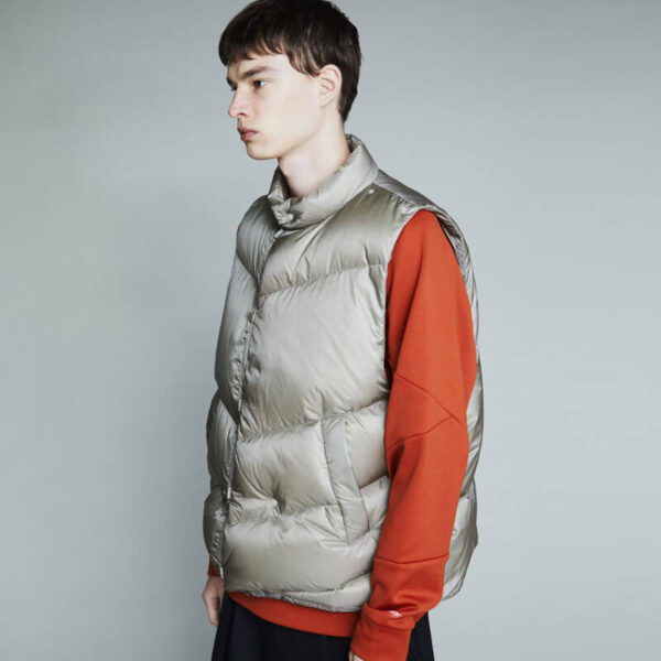 2Way Diagonal Vest - Sage Green