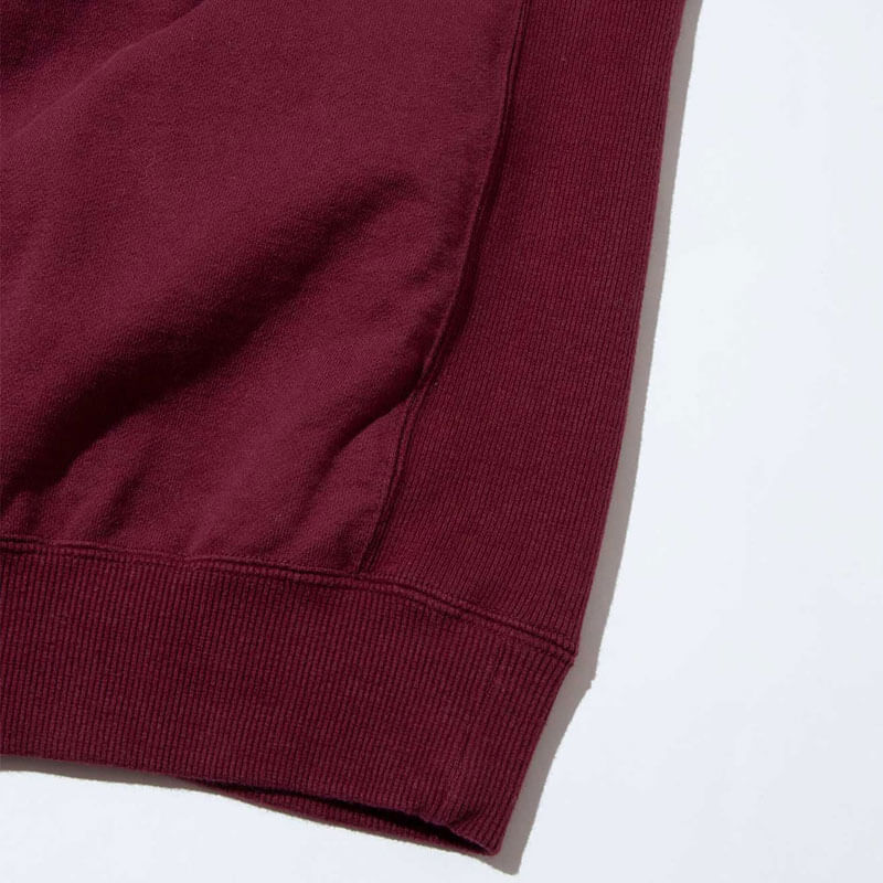 F/CE. College High Neck Sweat - Wine | TheRoom