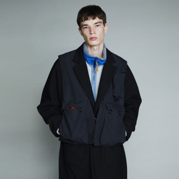 Layered 3Ways Coat - Black