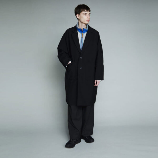 Layered 3Ways Coat - Black