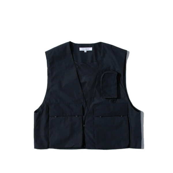 Layered 3Ways Coat - Black