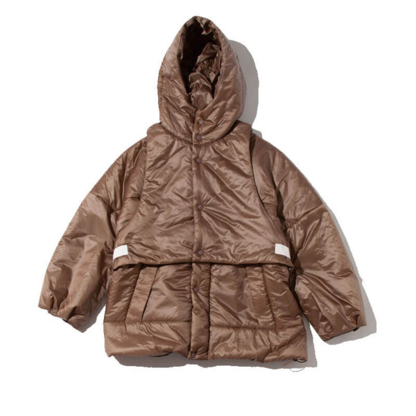 FCE---New-Layered-Padded-Blouson-Brown