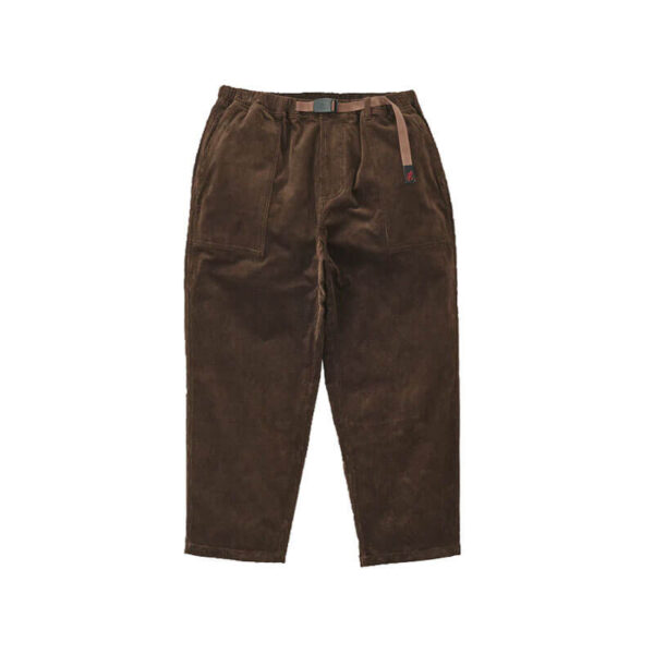 Gramicci_Corduroy-Loose-Tapered-Pants_Dark-Brown