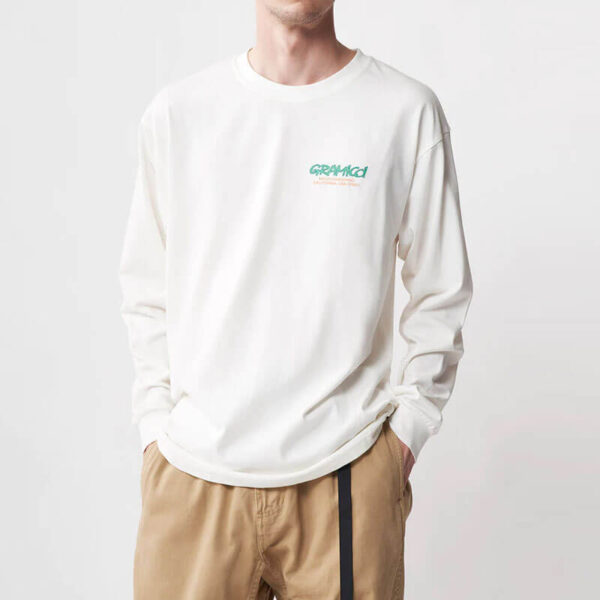 Mountaineering LS Tee - White