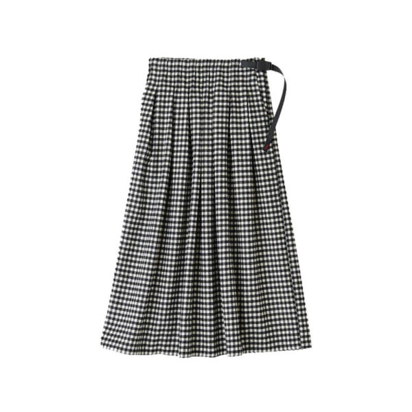 Gramicci_Wool-Pleated-Skirt_Gingham