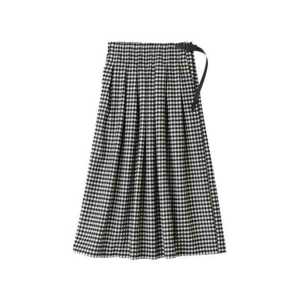 Gramicci_Wool-Pleated-Skirt_Gingham