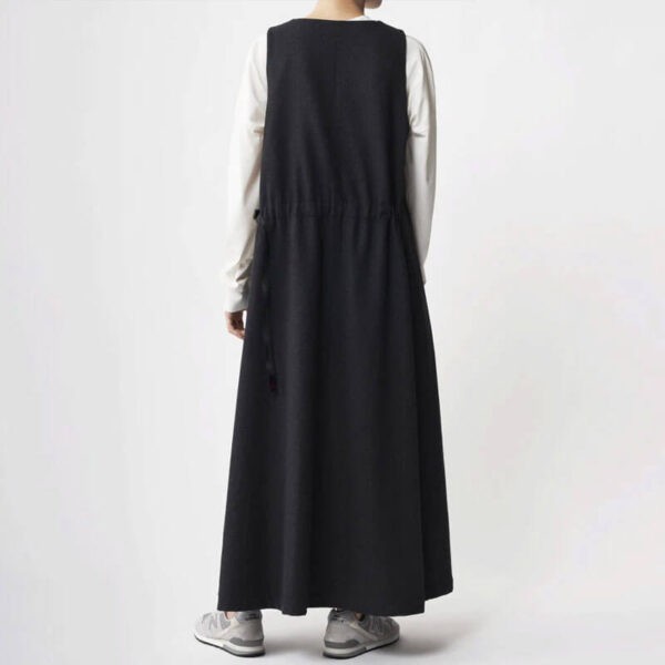 Wool Tent Dress - Charcoal