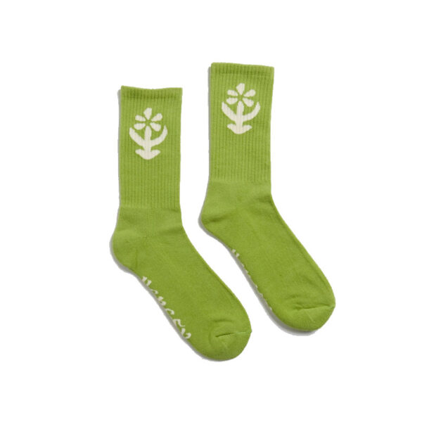 Heresy flower socks green 1