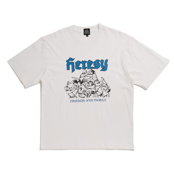 Heresy friend family tee ecru 1