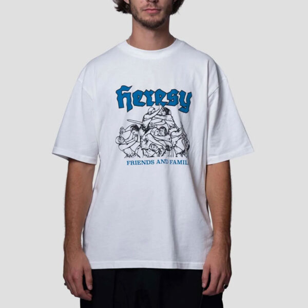 Heresy friend family tee ecru 5