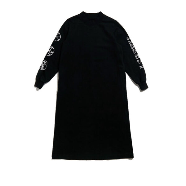 Heresy rune tee dress black 3