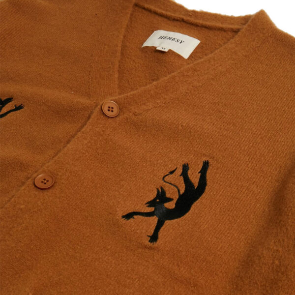 Trickster Cardigan - Rust