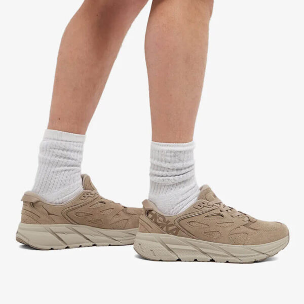 Clifton L Suede - Simply Taupe / Pumice Stone