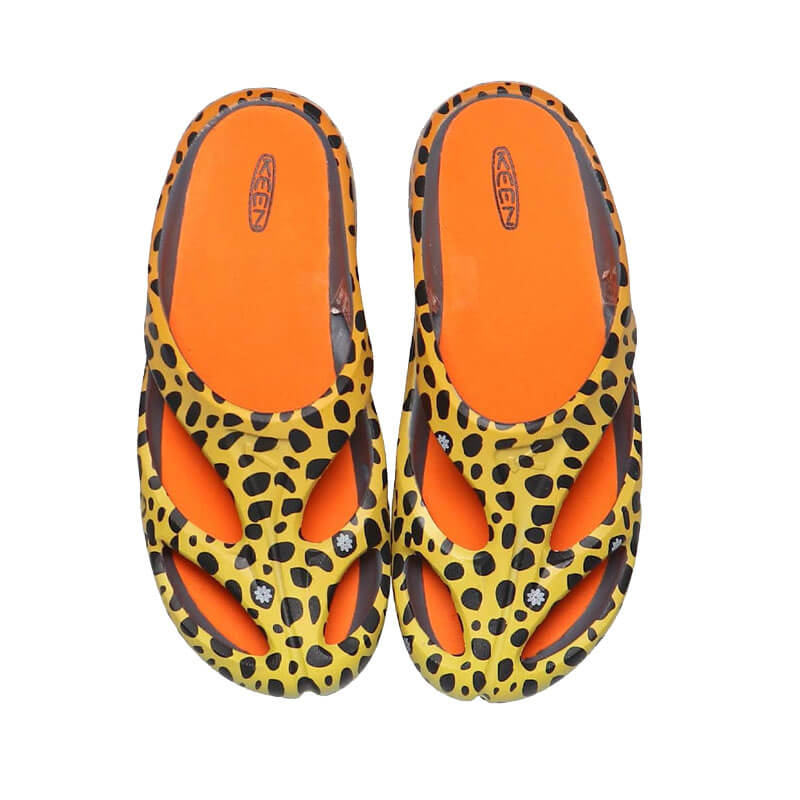 KEEN x ATMOS Shanti Art Sandals - Cheetah Rainbow | TheRoom