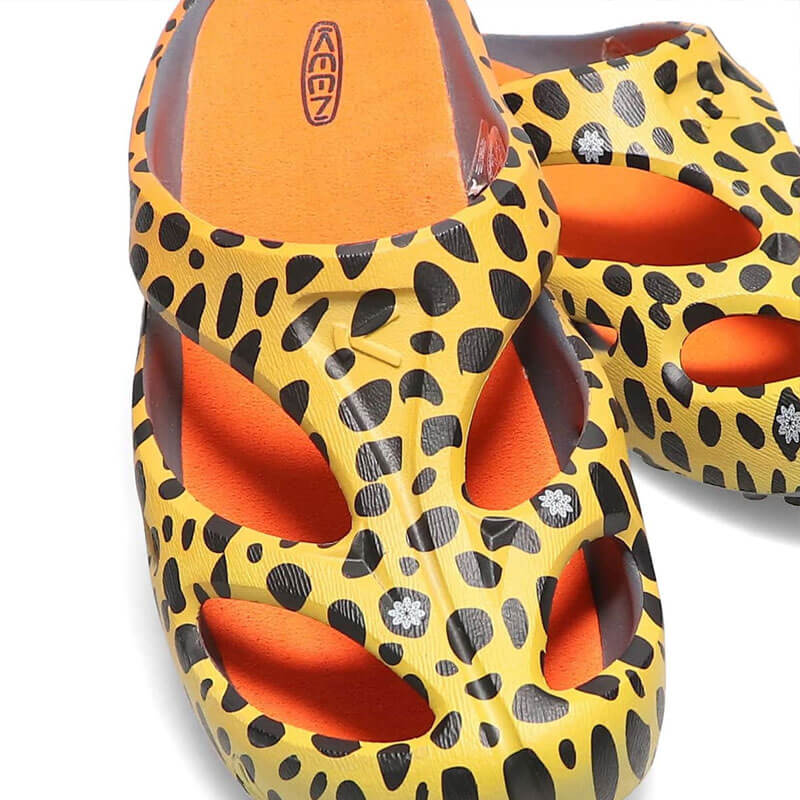 KEEN x ATMOS Shanti Art Sandals - Cheetah Rainbow | TheRoom