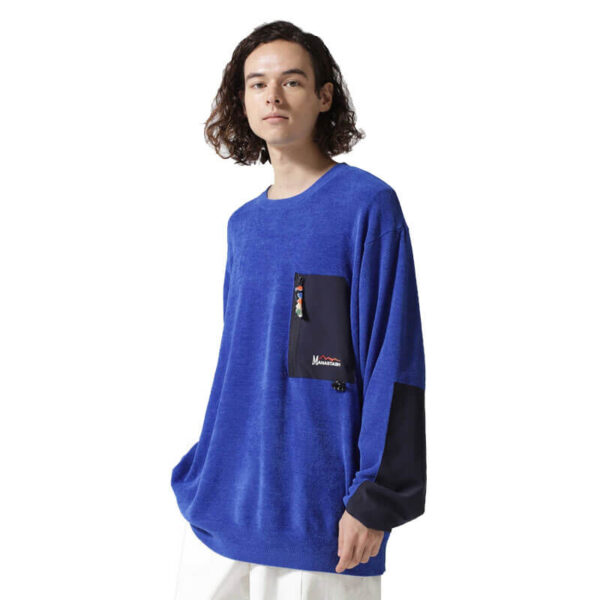 Mole Knit Crew - Blue