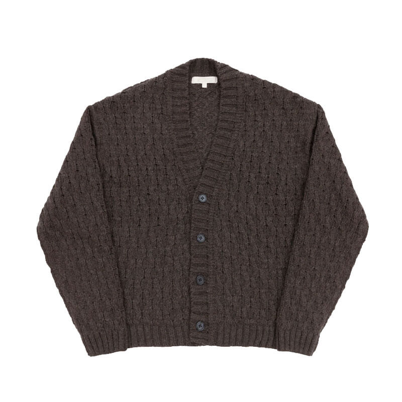 Fence Cardigan - Brown