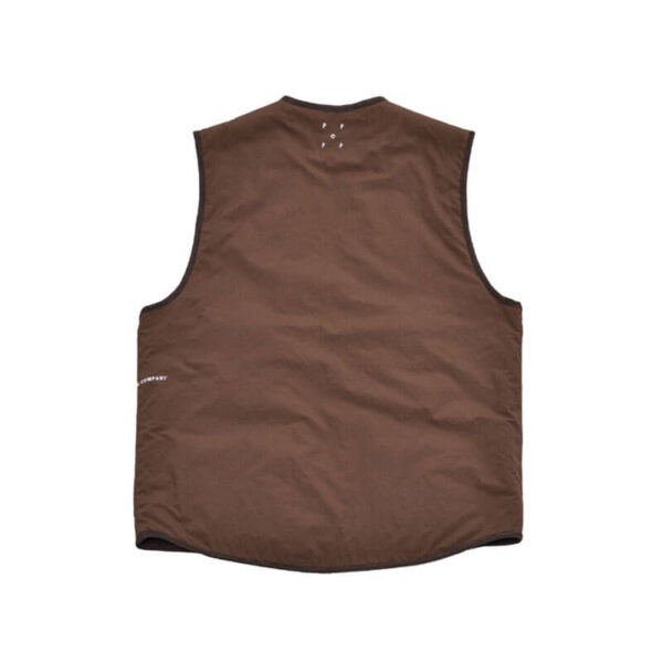 Harold Reversible Vest - Rain Drum
