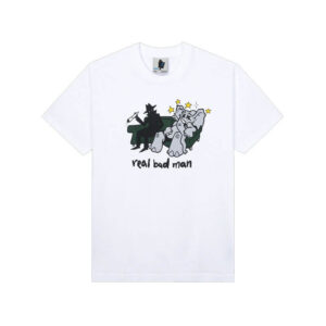Real-Bad-Man_Zonked-Friend-Tee_White